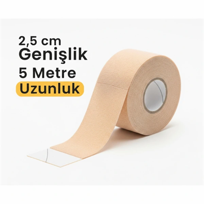 Ayakkabı Vurma Önleyici Rulo Bant 2.5 cm X 5 m