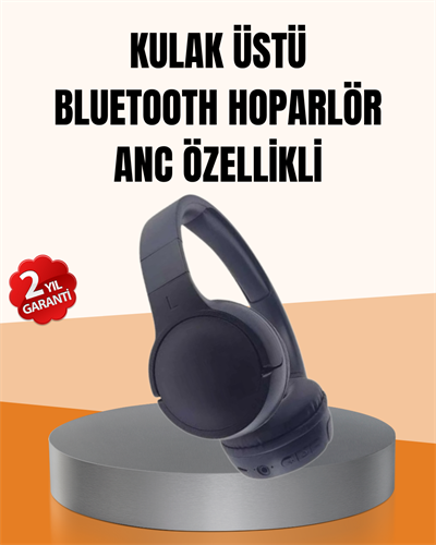 Ayarlanabilir Baş Bantlı Kablosuz Kulak Üstü Kulaklık