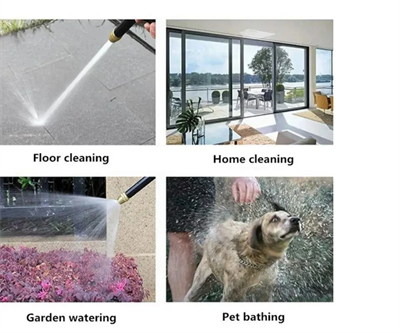 Ayarlanabilir Basınçlı Çok Fonksiyonlu Yıkama Tabancası