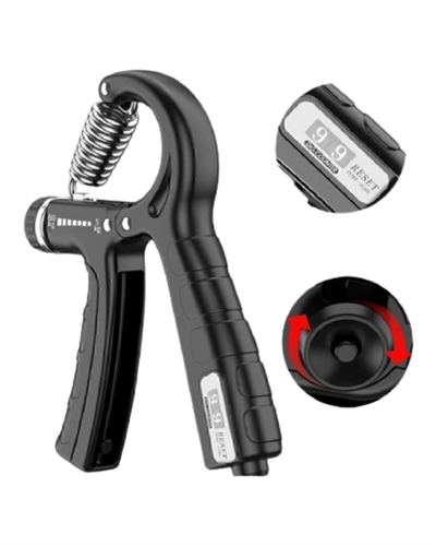 Ayarlanabilir El Yayı Sayaçlı Paslanmaz Çelik 5–60 Kg Direnç