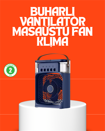 Ayarlanabilir Hız ve Yönlü Yüksek Performanslı Masaüstü Fan