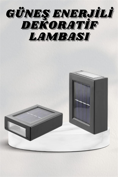 Bahçe Aydınlatması Solar Güneş Enerjili Dekoratik Led Işıklı Lamba