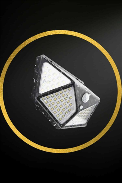 Bahçe Lambası Bahçe Aydınlatma Sensörlü Suya Dayanıklı 100 Led