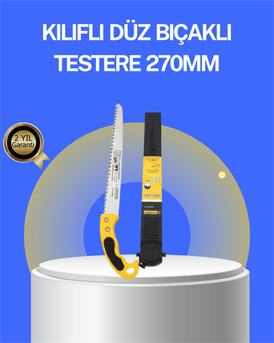 Bahçe ve Ağaç Budama Testeresi Ergonomik Saplı
