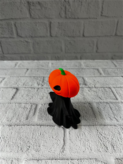 Balkabağı Figür 9cm Cadılar Bayramı Dekoratif Biblo