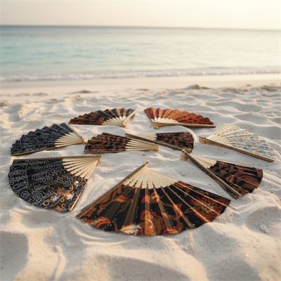 Bambu Bez Yelpaze Büyük