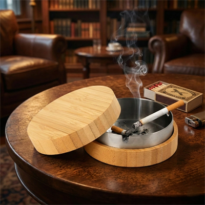 Bambu Kapaklı Küllük