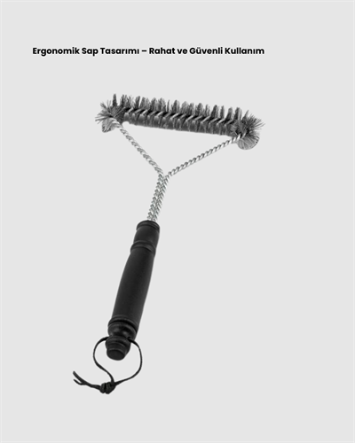 Barbekü ve Mangal İçin Tel Izgara Temizleyici Fırça