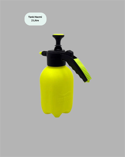 Basınçlı El Pompası 2 Litre Bakır Nozul Ayarlı Jet ve Dağınık Atım