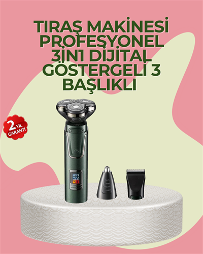 Başlıklı Şarjlı Tıraş ve Bakım Cihazı