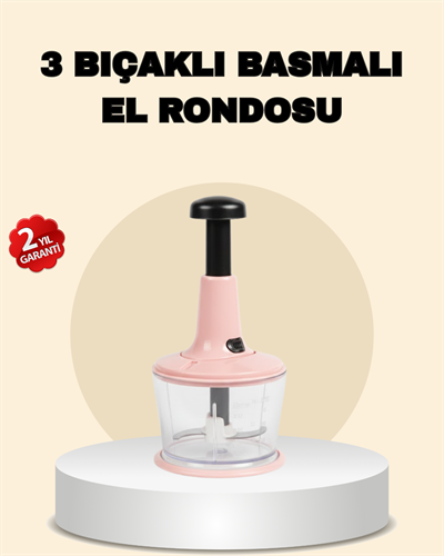 Basmalı Manuel Rondo Hızlı ve Zahmetsiz Doğrama