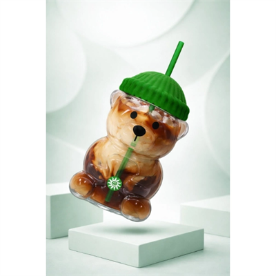 Bearista Plastik Soğuk İçecek Bardağı