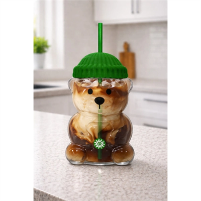 Bearista Plastik Soğuk İçecek Bardağı