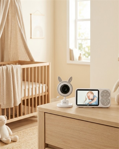 Bebek Kamerası Karşılıklı Konuşma RGB Işık Gece Görüşü ve Sıcaklık Alarmı