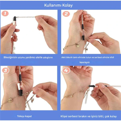 Bileklik Takma Yardımcı Aparatı