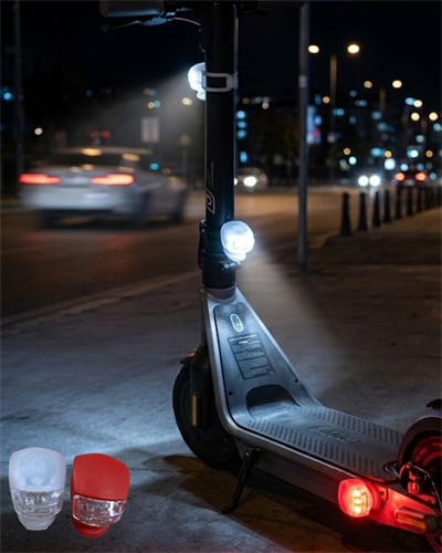 Bisiklet Emniyet Lambası 2li Set Güçlü LED Çakar Işık
