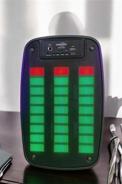 Bluetooth  Hoparlör Mikrofonlu Speaker Taşınabilir Şarjlı