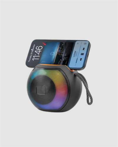 Bluetooth 5.0 Hoparlör – RGB Işıklı, Güçlü Bas ve 360° Surround Ses