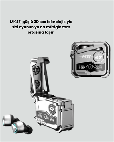 Bluetooth 5.0 Kulak İçi Kablosuz Kulaklık – Dokunmatik Kontrol, Düşük Gecikme