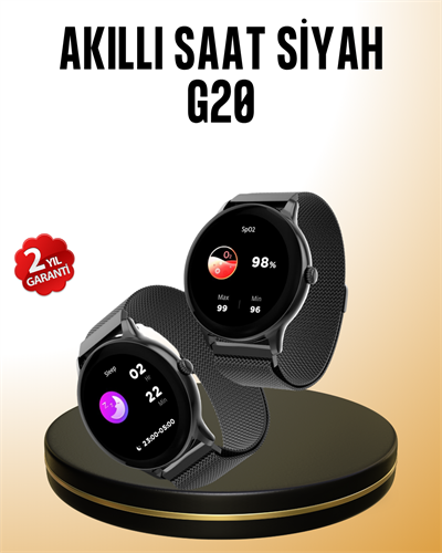 Bluetooth Akıllı Saat G20 Mini – Adım Sayar, Kalori Ölçer, Kalp Atışı Takibi