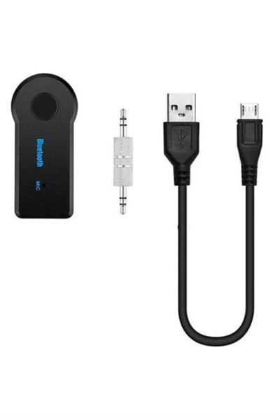 Bluetooth Araç Kiti Aux Çıkışlı  Telefon Müzik Alıcı Tüm Cihazlara Uyumlu