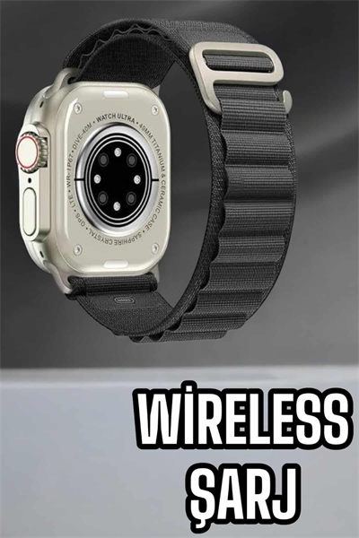 Bluetooth Bağlantılı Akıllı Saat Tüm Telefonlara Uyumlu Değiştirilebilir Kordon