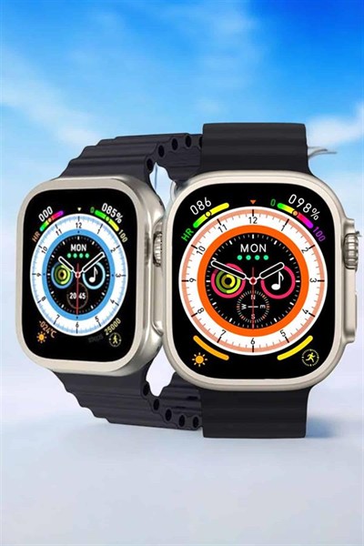 Bluetooth Bağlantılı Nabız, Kan Basıncı, Oksijen Ölçer Akıllı Saat