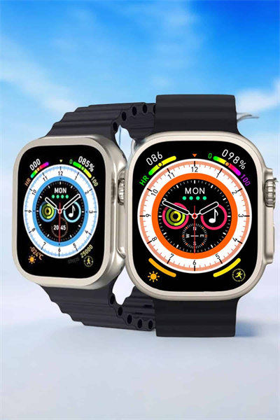 Bluetooth Bağlantılı Nabız, Kan Basıncı, Oksijen Ölçer Akıllı Saat