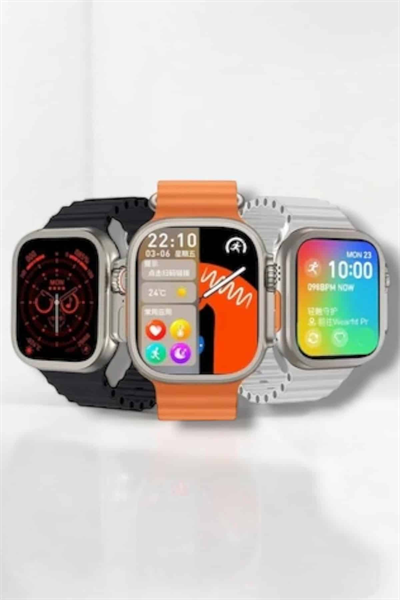 Bluetooth Bağlantılı Nabız, Kan Basıncı, Oksijen Ölçer Akıllı Saat