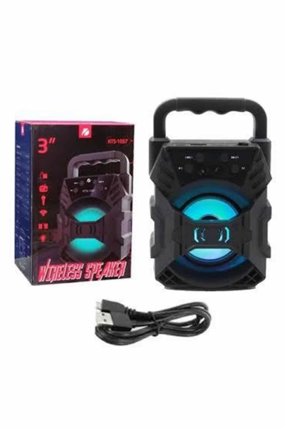 Bluetooth Hoparlör Android ve İOS Uyumlu Ses Bombası USB Girişli Taşınabilir