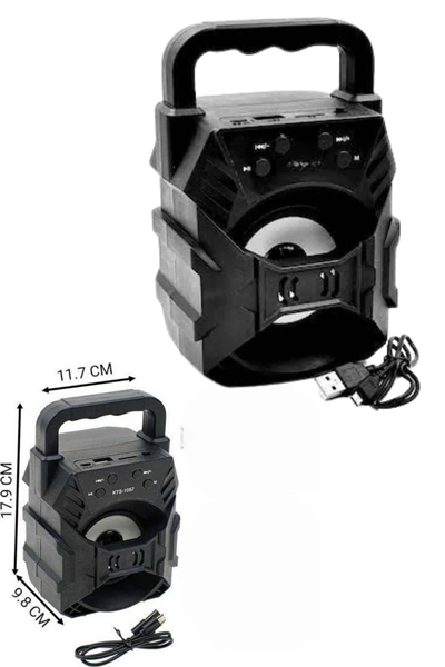 Bluetooth Hoparlör Android ve İOS Uyumlu Ses Bombası USB Girişli Taşınabilir