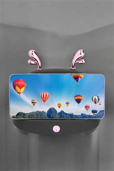 Bluetooth Hoparlör Telefon Tutuculu Akıllı Hoparlör Uzun Pil Ömrü