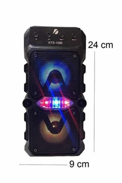 Bluetooth Hoparlör Yüksek Ses Kaliteli Büyük Boy Çift Çıkışlı Ses Bombası