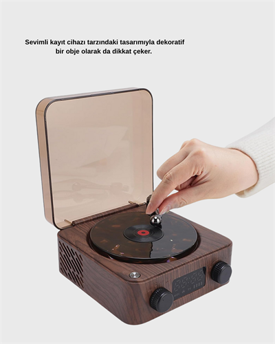 Bluetooth Hoparlörlü Gece Lambası Dijital Saat ve Ambiyans Işığı Çok Amaçlı