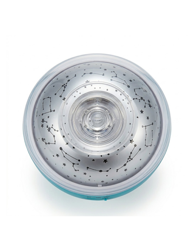 Bluetooth Hoparlörlü Yıldız Projeksiyon Gece Lambası Uzaktan Kumandalı ve Döner Işık Efektli