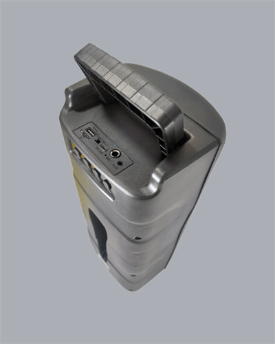 Bluetooth Işıklı Hoparlör – 2x5W Güç | USB + TF Kart + FM Radyo | Siyah Renk