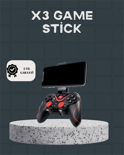 Bluetooth Kablosuz Oyun Kumandası – Android, iOS, PC Uyumlu