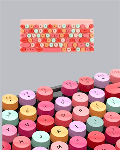 Bluetooth Klavye ve Mouse Kombinasyonu – USB Alıcılı, Kompakt, Uzun Ömürlü