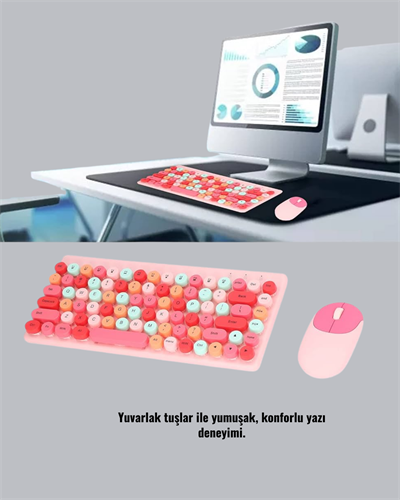 Bluetooth Klavye ve Mouse Seti