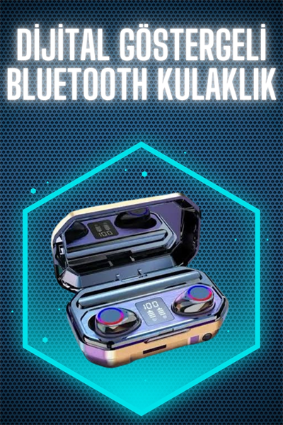 Bluetooth Kulaklık Android ve İOS Uyumlu ANC Özellikli Dijital Şarj Göstergeli