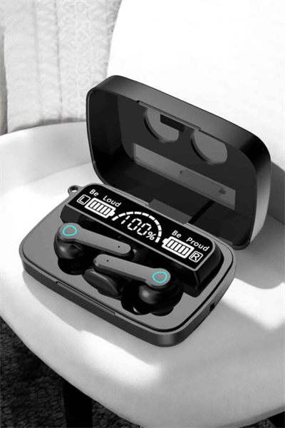 Bluetooth Kulaklık Dijital Göstergeli Kablosuz Uzun Pil Ömrü