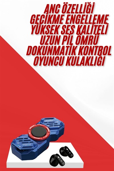 Bluetooth Kulaklık Stres Çarkı ANC Özellikli  Kulaklık