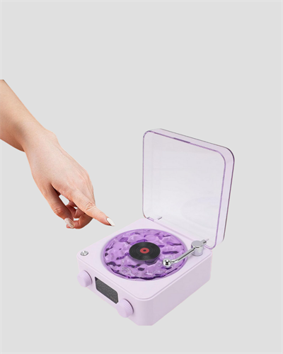 Bluetooth Retro Pikap Hoparlör 360 Derece Ses Projektörlü Gece Lambası Çok Fonksiyonlu