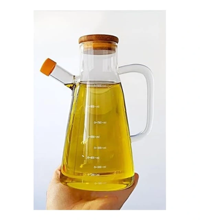 Borosilikat Cam 900 ml. Yağdanlık