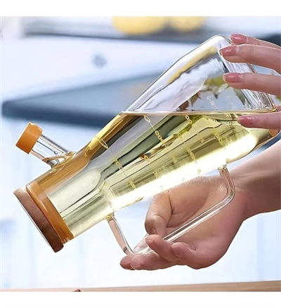 Borosilikat Cam 900 ml. Yağdanlık