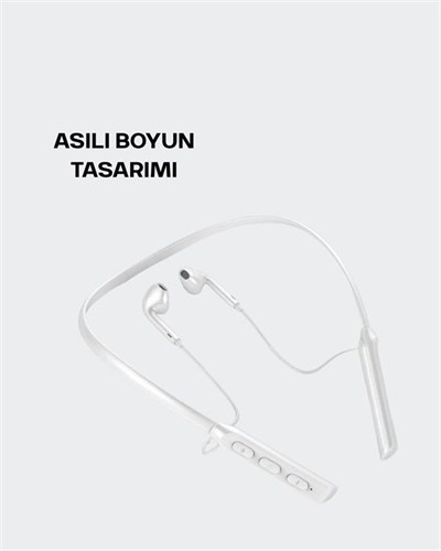 Boyun Askılı Kulaklık – 100 Saat Kullanım Süresi, Ergonomik Tasarım