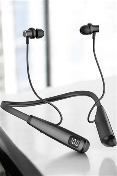 Boyun Bantlı Bluetooth Kulaklık Yüksek Ses Kaliteli 100 Saat Kulaklık