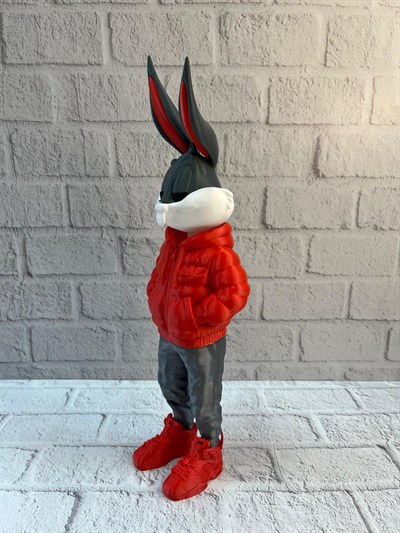 Bugs Bunny Büyük Boy Figür 10×34 cm Salon Dekoru