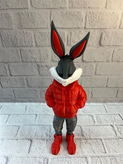 Bugs Bunny Dekoratif Figür 10×34 cm Modern Tasarım