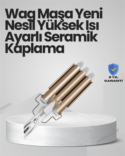 Bukle Saç Maşası – Kolay Kullanım, Sağlıklı Bukleler yüksek ısılı
